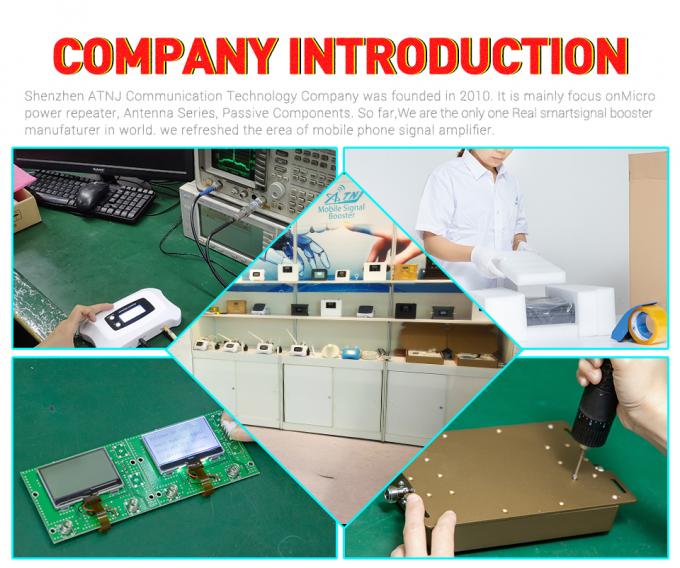 Répétiteur sélectif de téléphone portable de la bande 2G 3G de Digital, 4g détecteur de signal de téléphone portable de l'amplificateur 5g 12