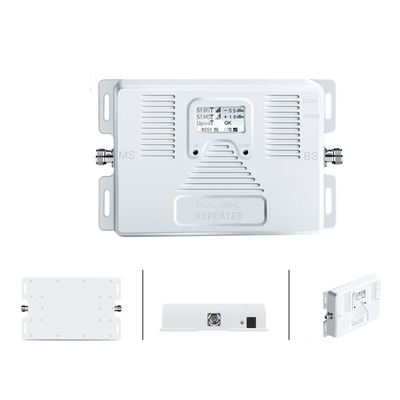 acheter Répétiteur à deux bandes de signal de téléphone portable de l'amplificateur de propulseur de 1800MHz 2100MHz 2G 3G 4G fabrication en ligne