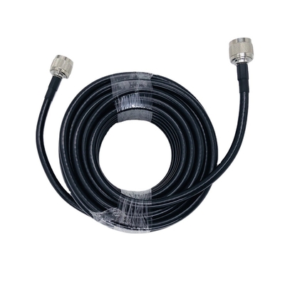 acheter Bas mâle du câble coaxial de liaison N de propulseur de signal de la perte 5m au connecteur masculin de N fabrication en ligne