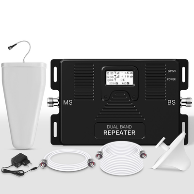 acheter gain à deux bandes du propulseur 900MHz 1800MHz 70dB de signal de 2G 4G avec l'affichage à cristaux liquides fabrication en ligne