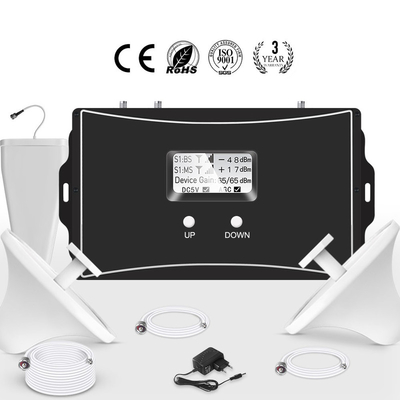 acheter répétiteur 900MHz à deux bandes 2100MHz 2G 3G 4G de signal du téléphone portable 70dB fabrication en ligne