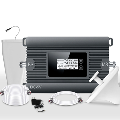 acheter Le répétiteur de signal de téléphone portable du gain 80dB soutiennent tous les dispositifs cellulaires fabrication en ligne