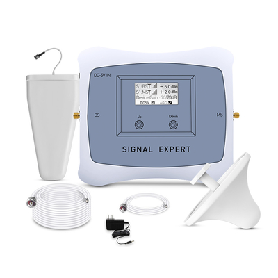 Amplificateur cellulaire de signal du propulseur 850MHz de répétiteur à deux bandes intelligent de CDMA 4G LTE