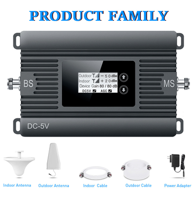 Propulseur mobile 80dB de signal d'ATNJ 2G 4G 1800MHz à gain élevé pour la grande couverture