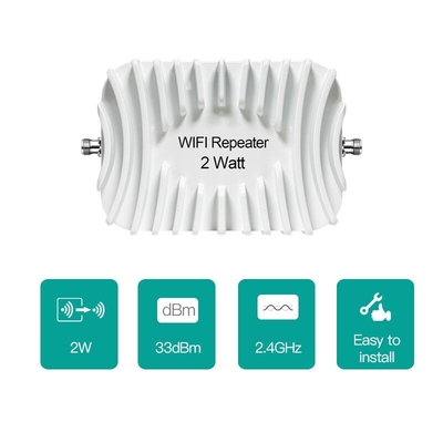 Watt directionnel 33dBm de l'amplificateur 2.4GHz 2 de répétiteur de WIFI d'amplification de signal de Bi