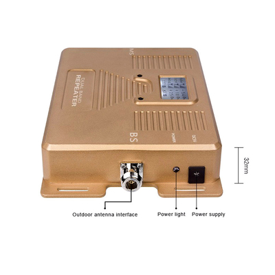 propulseur mobile de signal de répétiteur de 900MHz 1800MHz de GSM d'amplificateur à deux bandes de réseau
