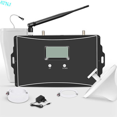 Kit de répétition du signal ATNJ à double bande 1800/2100MHz 3G 4G avec gain de 70 dB