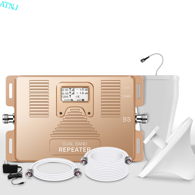 Amplificateur de signal double bande 1800/2100MHz 2G/3G/4G avec écran LCD