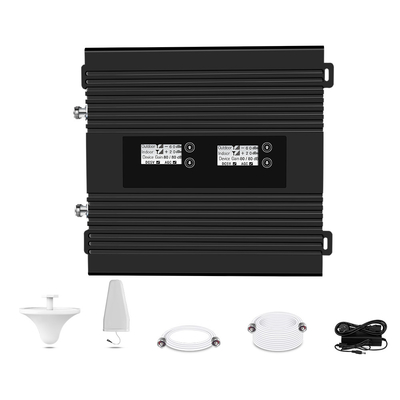 répétiteur mobile à deux bandes de signal du propulseur 900MHz 1800MHz du signal 80dB