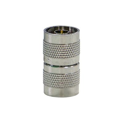 Type masculin adapté aux besoins du client connecteur de N de propulseur de signal impédance de 50 ohms