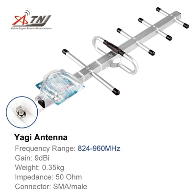 Antenne extérieure de Yagi du gain 7dBi pour le répétiteur de signal de téléphone portable