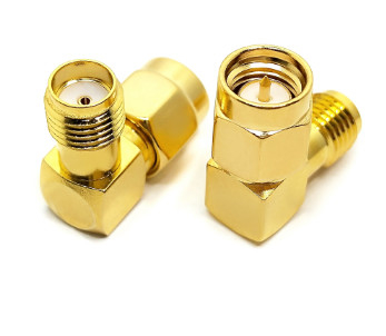 Type mâle du coude rf SMA au connecteur femelle pour le propulseur de réseau