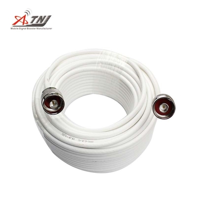 Cable coaxial de renforcement du signal avec connecteur mâle de 20M N pour une longueur personnalisée