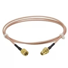 50 câble de tresse de l'ohm RG316 Jumper Coaxial rf pour le répétiteur de signal