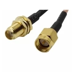 50 câble de tresse de l'ohm RG316 Jumper Coaxial rf pour le répétiteur de signal
