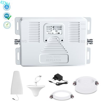 Bon prix amplificateur cellulaire en métal de répétiteur de téléphone portable de 2G 4G 900MHz 1800MHz en ligne